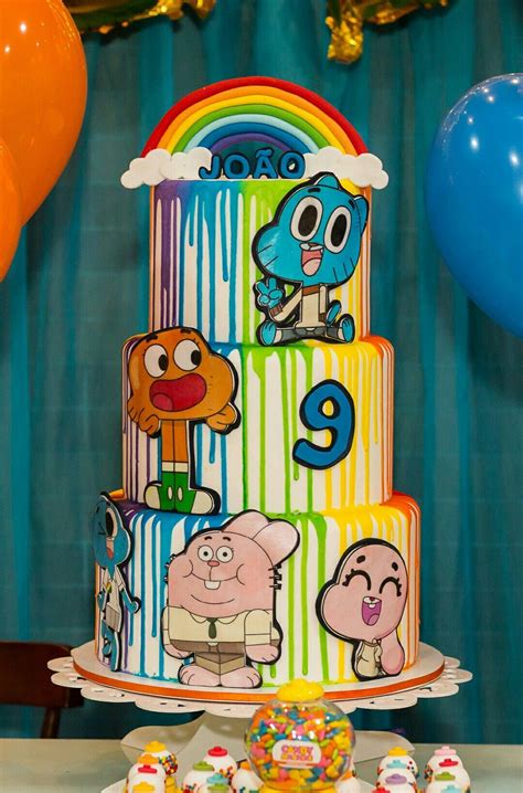 Bolo O Incrível Mundo De Gumball 7th Birthday Cakes Anna Birthday