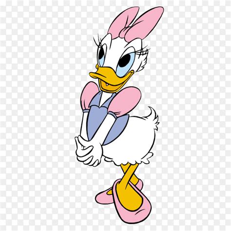 Daisy Duck Cartoon Character On Transparent Background Png Similar Png