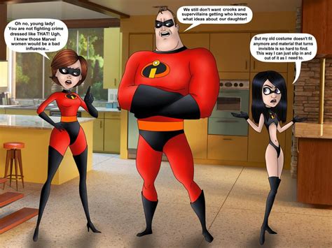Incredibles By Serisabibi On Deviantart Cartoon Mom Violet Parr The Incredibles Elastigirl