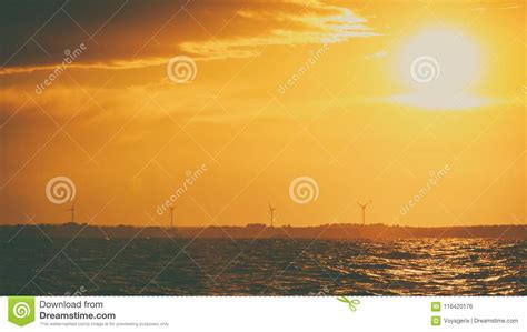 Seascape Over Baltic Sea Stock Photo Image Of Water 116420176