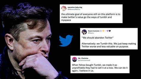 Twitter Users Plot Revenge On Elon Musk By Killing The Platform