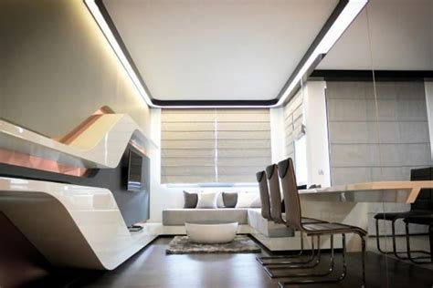 Modern Apartment Ideas With Futuristic Vibe Decorating Small