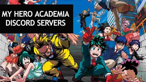 My Hero Academia Discord Servers Dsl