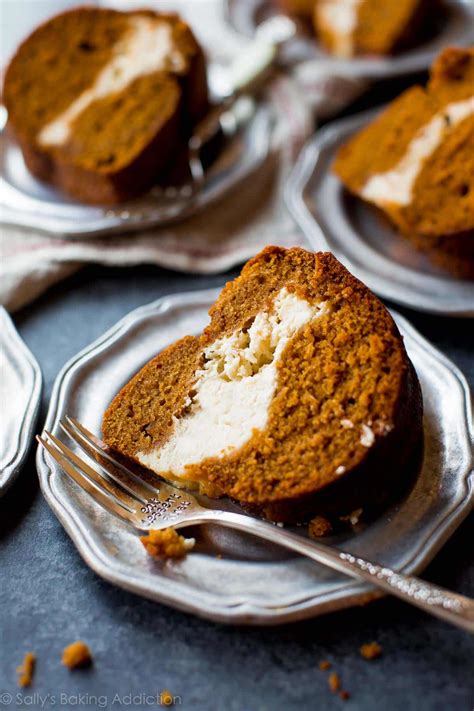 Pumpkin Cream Cheese Bundt Cake Sallys Baking Addiction