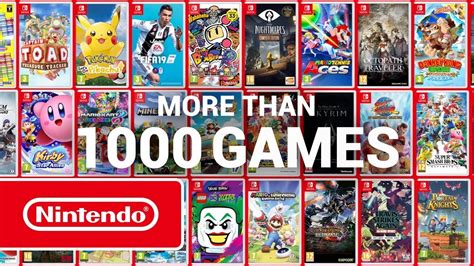 It's important to note that many of these games listed below are free to start (as nintendo calls it), which means you can download and play them for free, but you may have to spend extra for cosmetics or to speed up your. Video: Over 1000 Games On Nintendo Switch Commercial ...