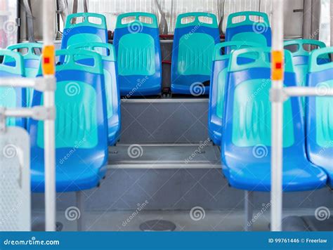 Bus With Empty Seats Stock Photo Image Of Journey Safety 99761446