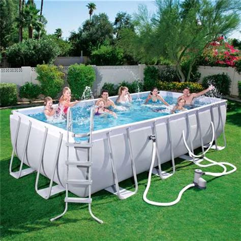 Bestway 18 X 9 X 48 Above Ground Swimming Pool Sears Marketplace