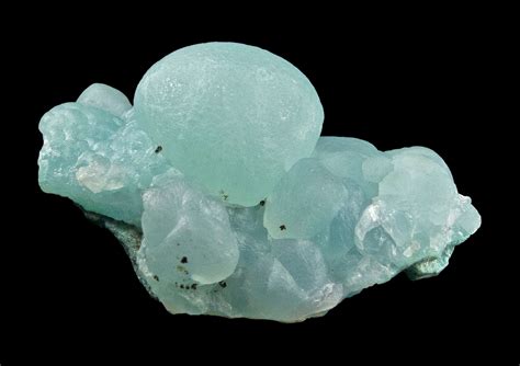 Satiny, Sky Blue Smithsonite Spheres | iRocks Fine Minerals