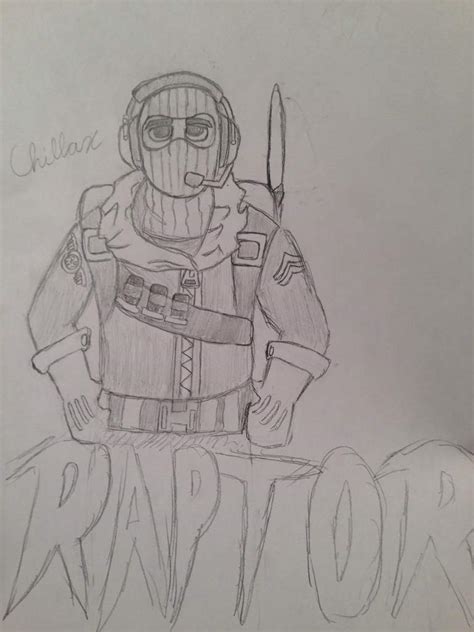 Raptor Drawing First Post Fortnite Battle Royale Armory Amino