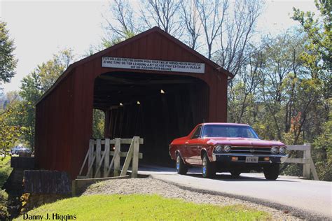 Red Covered Bridge Princeton Illinois Img9367 Car Show Flickr