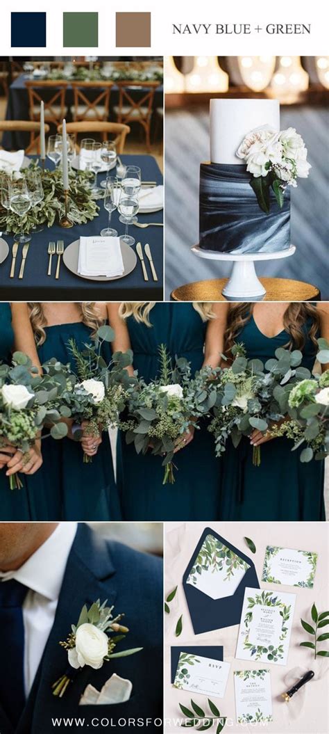 20 Sage Green And Navy Blue Wedding Colors And Ideas 2024