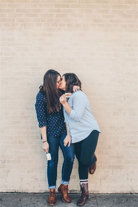 Lower Greenville Engagement Photos Steph Grant Lesbian Engagement