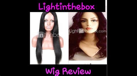 Lightinthebox Wig Review Youtube