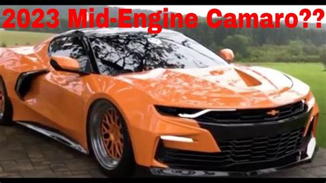 2023 Mid Engine Chevrolet Camaro Youtube