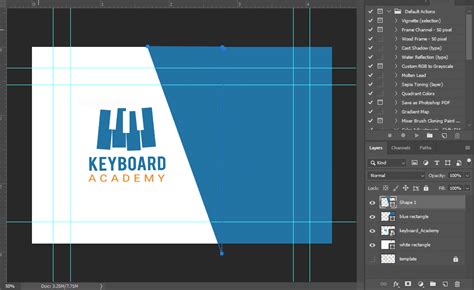 Step By Step Tutorial How To Design A Custom Business Card In Photoshop