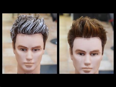How to balayage your own hair at home. Balayage for Men - TheSalonGuy - YouTube