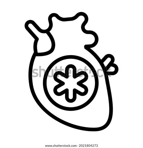 Heart Healthcare Medical Vector Graphic Illustration Stock Vector