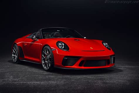 2018 Porsche 911 Speedster Concept Ii Images Specifications And