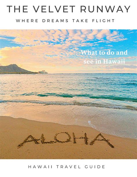 Hawaii Travel Guide By The Velvet Runway Issuu