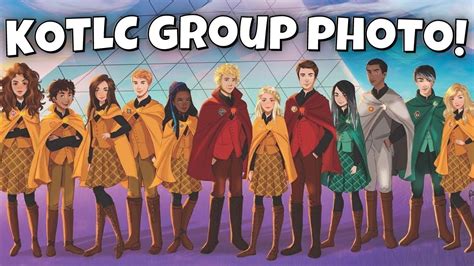 New Kotlc Foxfire Group Photo Keeper Of The Lost Cities Official Art