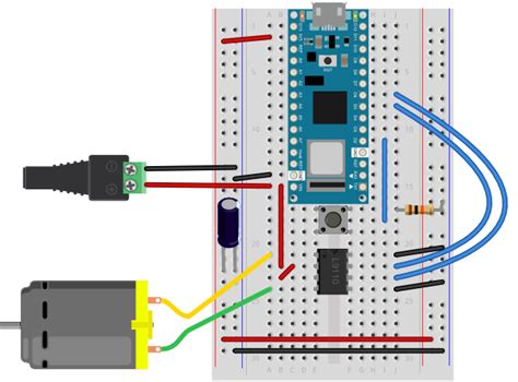 Lab Dc Motor Control Using An H Bridge Itp Physical Computing