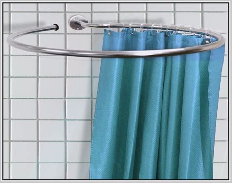 1 x shower curtain rod (shower curtain, hooks and glue are not included). Round Shower Rod: Signature Hardware for Any Shower ...