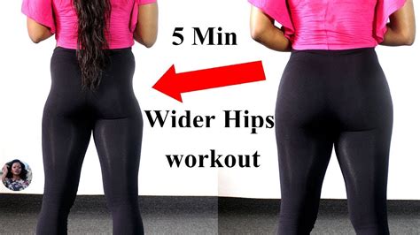 5 MINUTES WIDER HIPS WORKOUT NO EQUIPMENT REQUIRED Hip Dips Fix