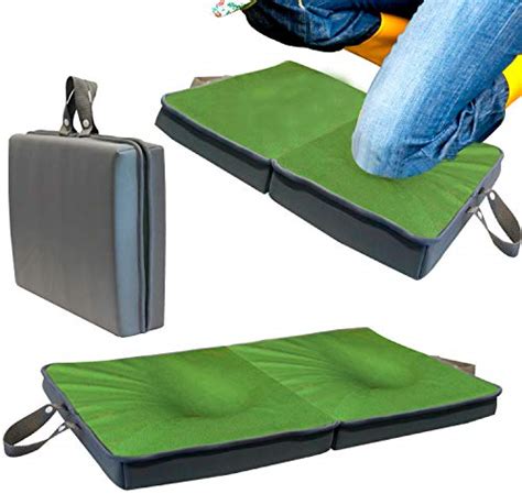 Knee Pad Extra Thick Memory Foam Garden Kneeling Pad Tote And Bath