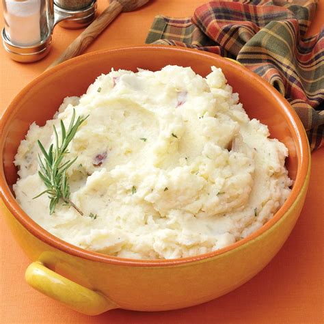 Parmesan Rosemary Mashed Potatoes Recipe How To Make It Taste Of Home