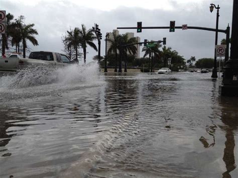 Images Extreme Flooding In Downtown West Palm Beach