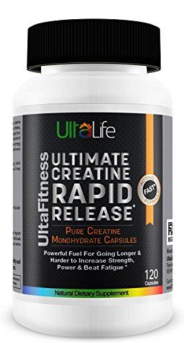 Ultimate Creatine Monohydrate Capsules Rapid Release Powerful Fuel For