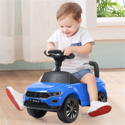 Tobbi Kids Ride On Push Car Foot to Floor Stroller Portable Toddler ...