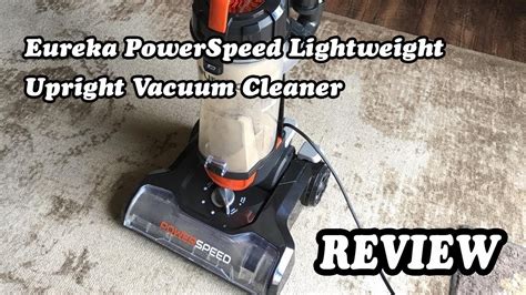 Eureka Powerspeed Lightweight Upright Vacuum Cleaner Test 2021 Youtube