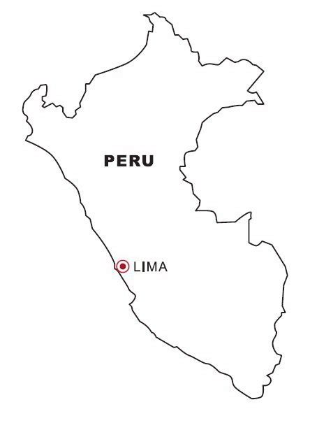 Mapas Del Perú Para Colorear De Niños Imagui