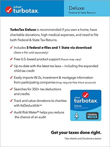 Cheapest Turbotax Deluxe Tax Software Where To Buy From Best Price