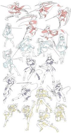Scythe Fight Ref Ideas Fighting Poses Drawing Poses Anime Poses Reference