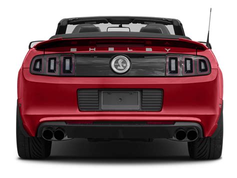 The federal tax credit is a potential future tax savings. 2014 Ford Mustang Convertible 2D Shelby GT500 V8 Prices ...