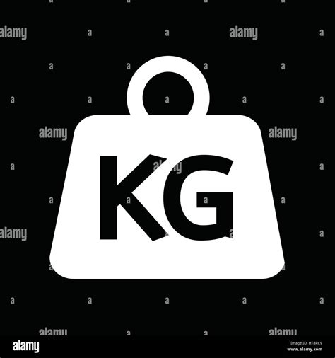 Weight Kilogram Icon Illustration Design Stock Vector Image And Art Alamy