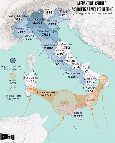 Dove Vanno I Migranti Che Sbarcano In Italia