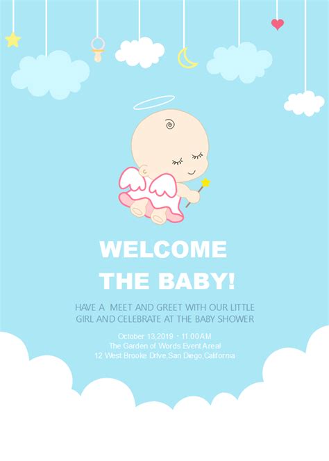 America 'flying blind' to mutations racing across globe. Angel Baby Shower Invitation | Free Angel Baby Shower ...