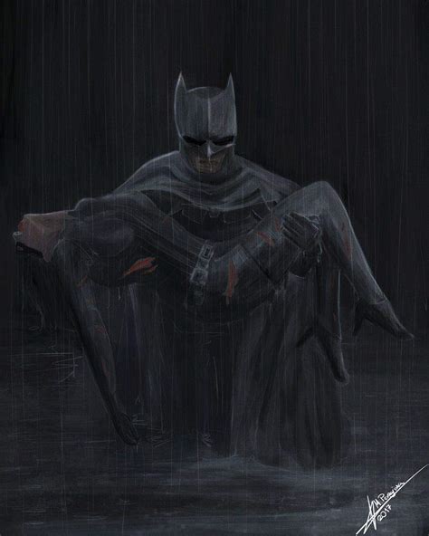 Fanart Of Batman And Catwoman Art Amino