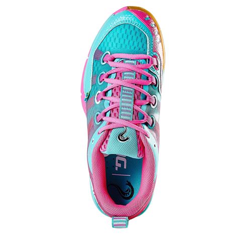 Salming Kobra Womens Indoor Court Shoes Turquoise Just Squash