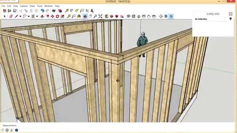 Framing Exterior Wall Corners Requested Sketchup Video