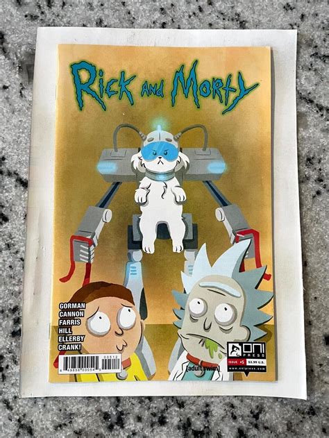 Rick And Morty 5 Nm Oni Press Comic Book Adult Swim Cartoon Network 2nd