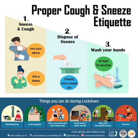 Update Proper Cough And Sneeze Etiquette Ministry Of Health