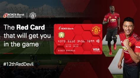 The card also comes with cool and. ICICI Bank ad for Manchester United credit card ...