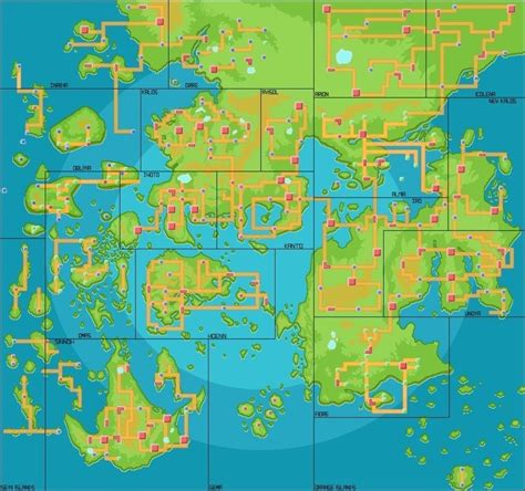 El Mapa De Todas Las Regiones Que Aparecen En Los Juegos De Pokémon