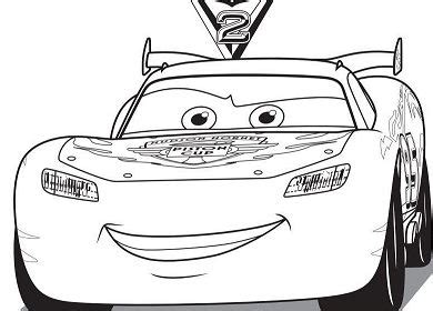 Cars 3 Lightning McQueen Coloring Pages - Cartoons Coloring Pages