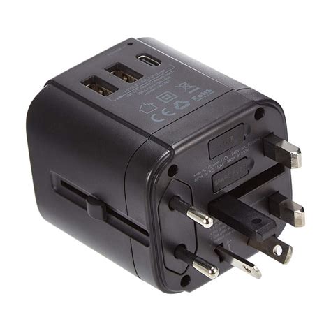 Order Aukey Universal Travel Adapter Black Pa Ta01 Online At Best