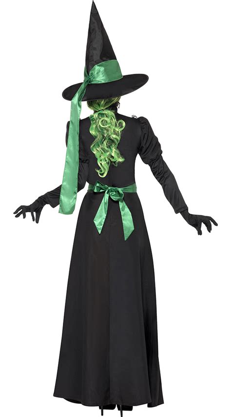 Black And Green Witch Costume Ugly Witch Costume